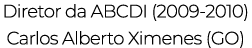 Diretor da ABCDI (2009-2010) Carlos Alberto Ximenes (GO)